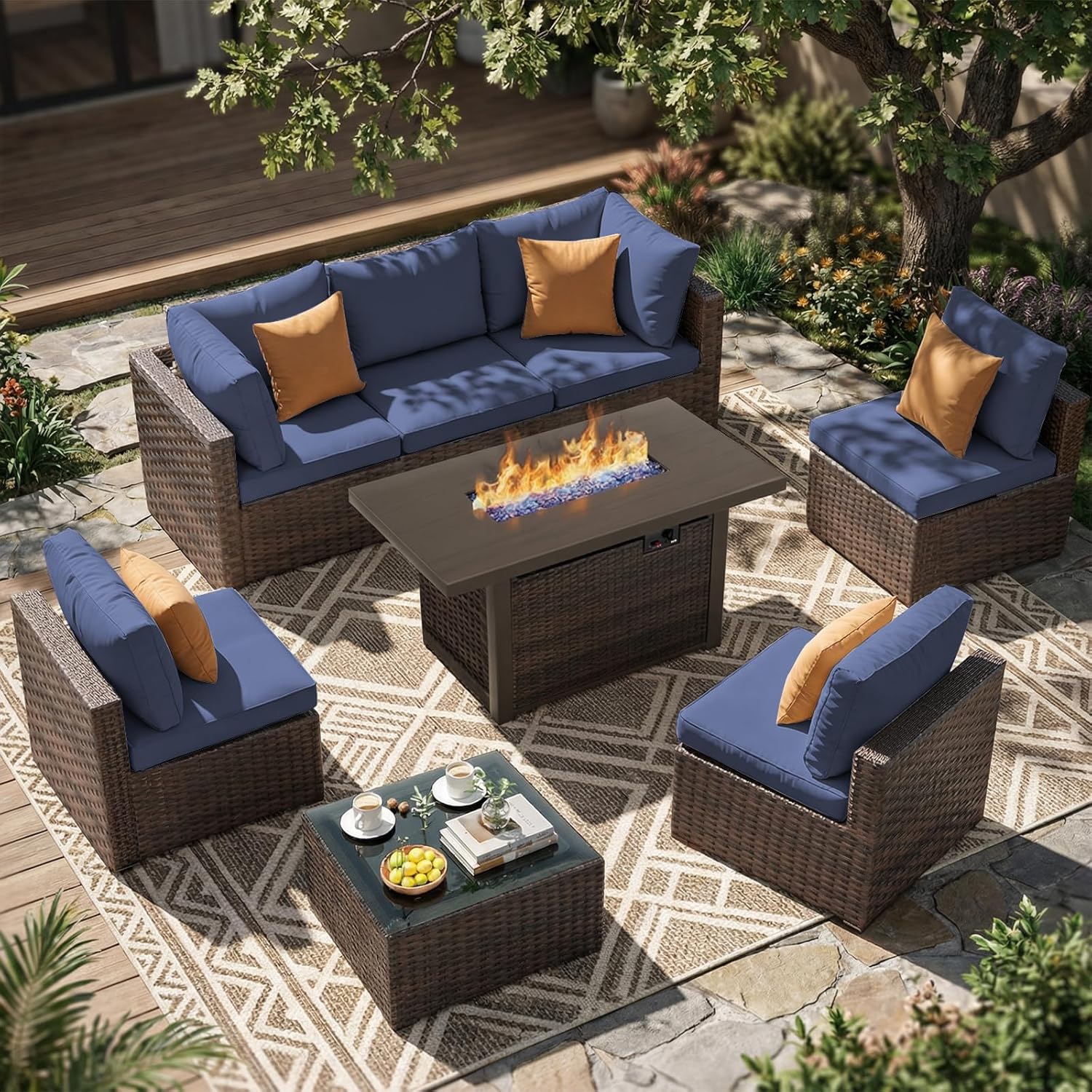 Outdoor Furniture Deals - Conjunto de Móveis para Pátio com