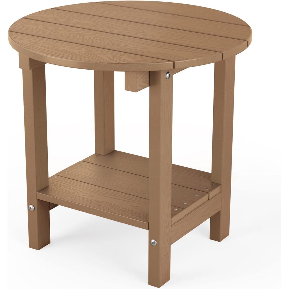 Outdoor Furniture Wooden - Mesa Lateral Externa de 18 Polegadas