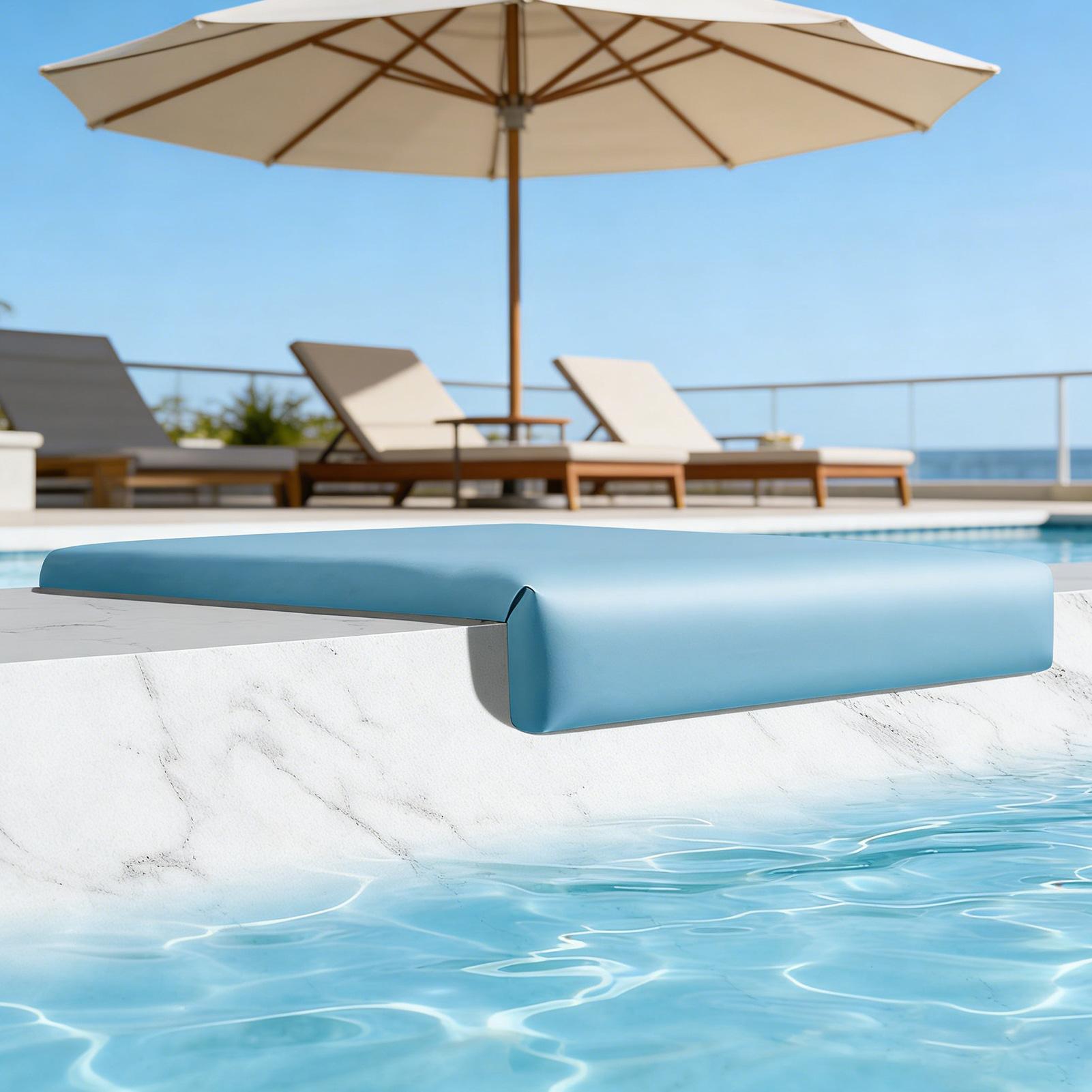 Outdoor Furniture L Shape - Cadeira de Piscina Portátil Lakeside, Almofada