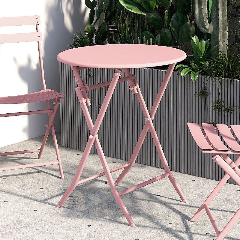 Outdoor Furniture Europe - Mesa de Café Dobrável em Ferro