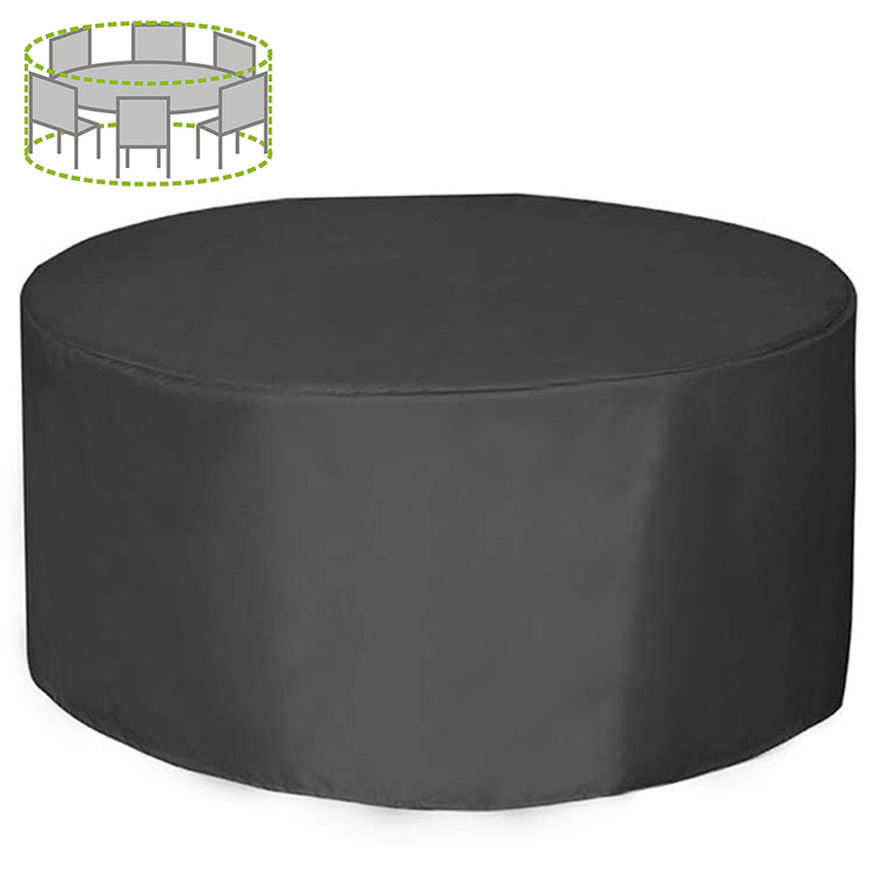 Outdoor Furniture Cover Waterproof - Capa Redonda para Móveis em 12