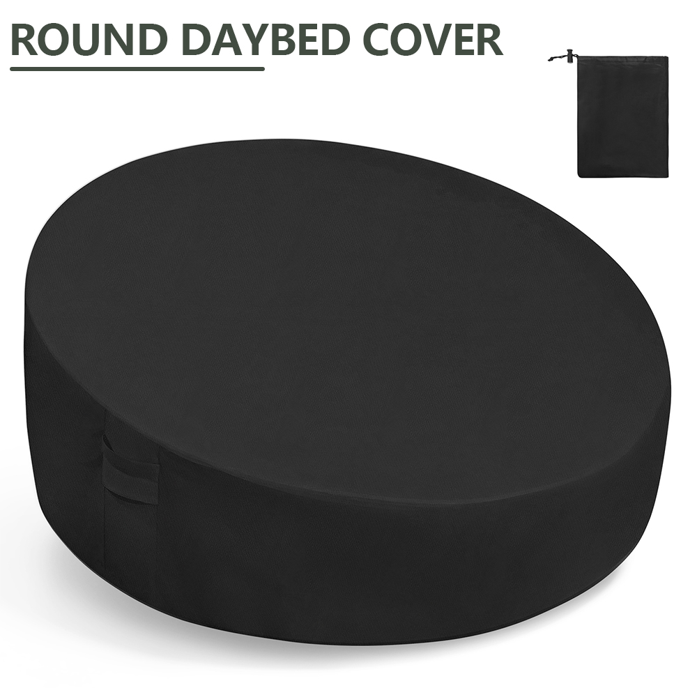 Outdoor Furniture Cover Waterproof - Capa Redonda para Espreguiçadeira 210D em