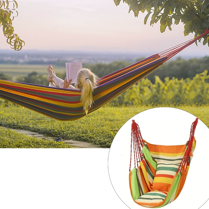 Outdoor Furniture Quality - Cadeira suspensa ergonômica com travesseiros removíveis