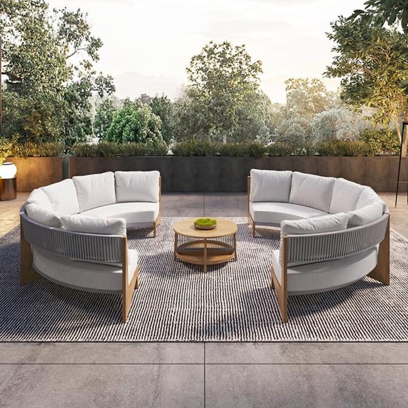 Outdoor Furniture Quality - Mesa de Jardim Moderna Personalizada de