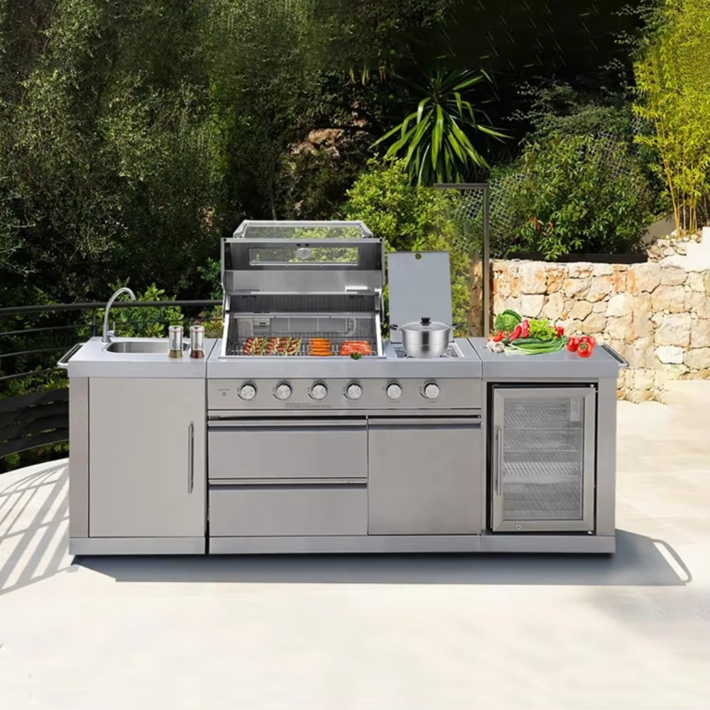Outdoor Furniture Deals - Cozinha Externa com Cobertura, Conjunto de
