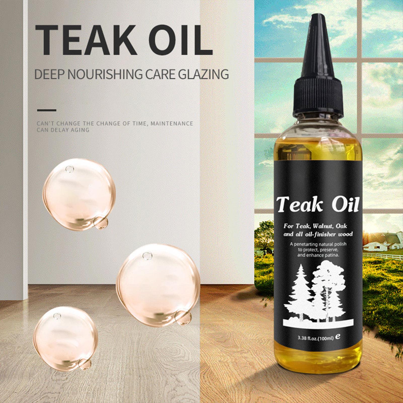 Outdoor Furniture Oil Teak - Óleo para Móveis 100ml, Polidor de