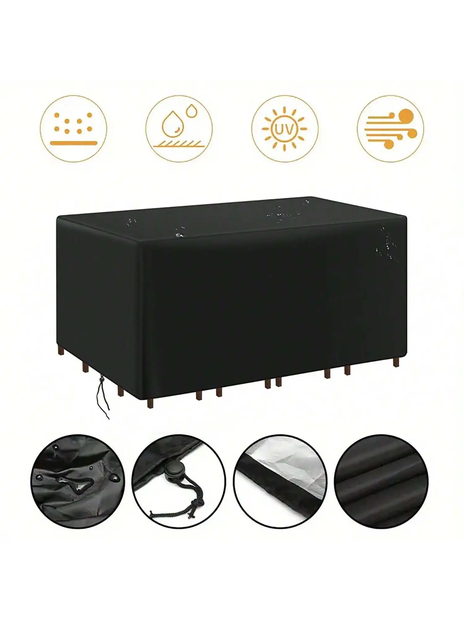 Outdoor Furniture Cover Waterproof - Capa Protetora Impermeável para Mobiliário de