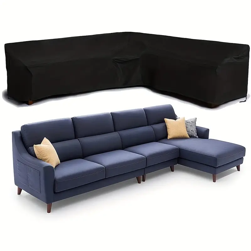 Outdoor Furniture L Shape - Capa de Móveis em L Resistente
