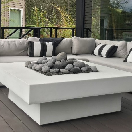 Fire Pit Bowl - Conjunto de Sofá para Exterior com