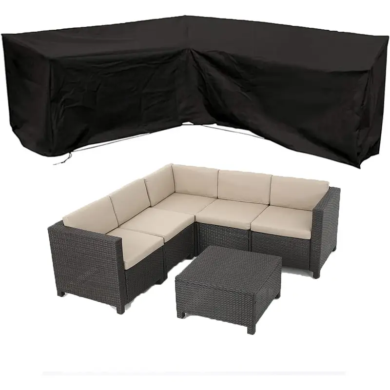 Outdoor Furniture L Shape - Capa Protetora para Sofá Externo em