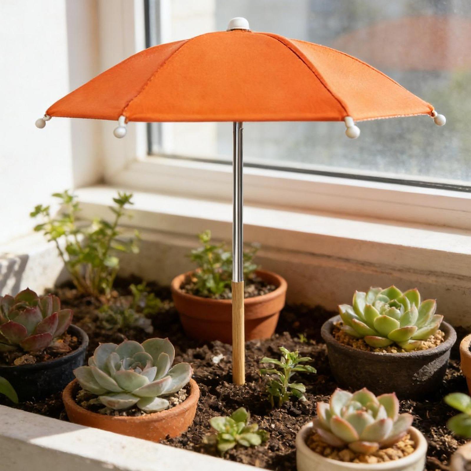 Outdoor Furniture With Umbrella - Guarda-chuva para Plantas Externas: Toldo Conveniente,