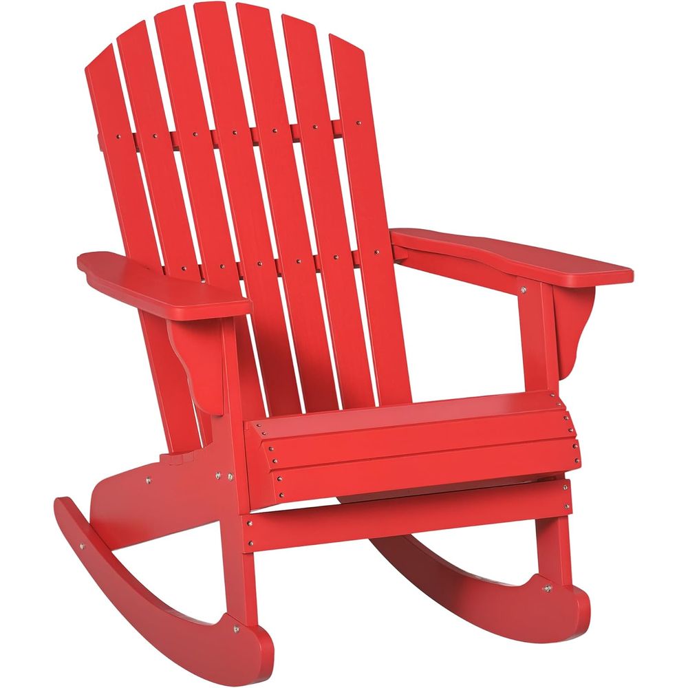 Adirondack Chair Wood - Cadeira de Balanço Adirondack de Madeira
