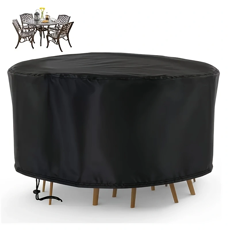 Outdoor Furniture Deals - Capa redonda impermeável para móveis de