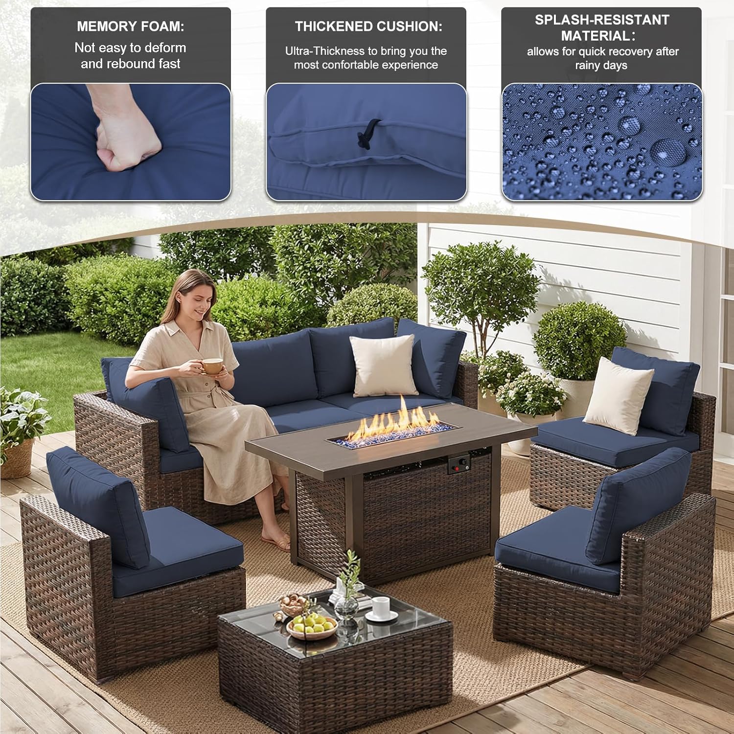 Conjunto de Móveis para Pátio  - Outdoor Furniture Deals avaliação e preço