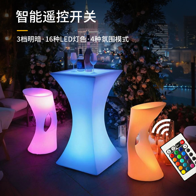 Mesa LED à Prova d'Água com Co - Outdoor Furniture Exhibition avaliação e preço