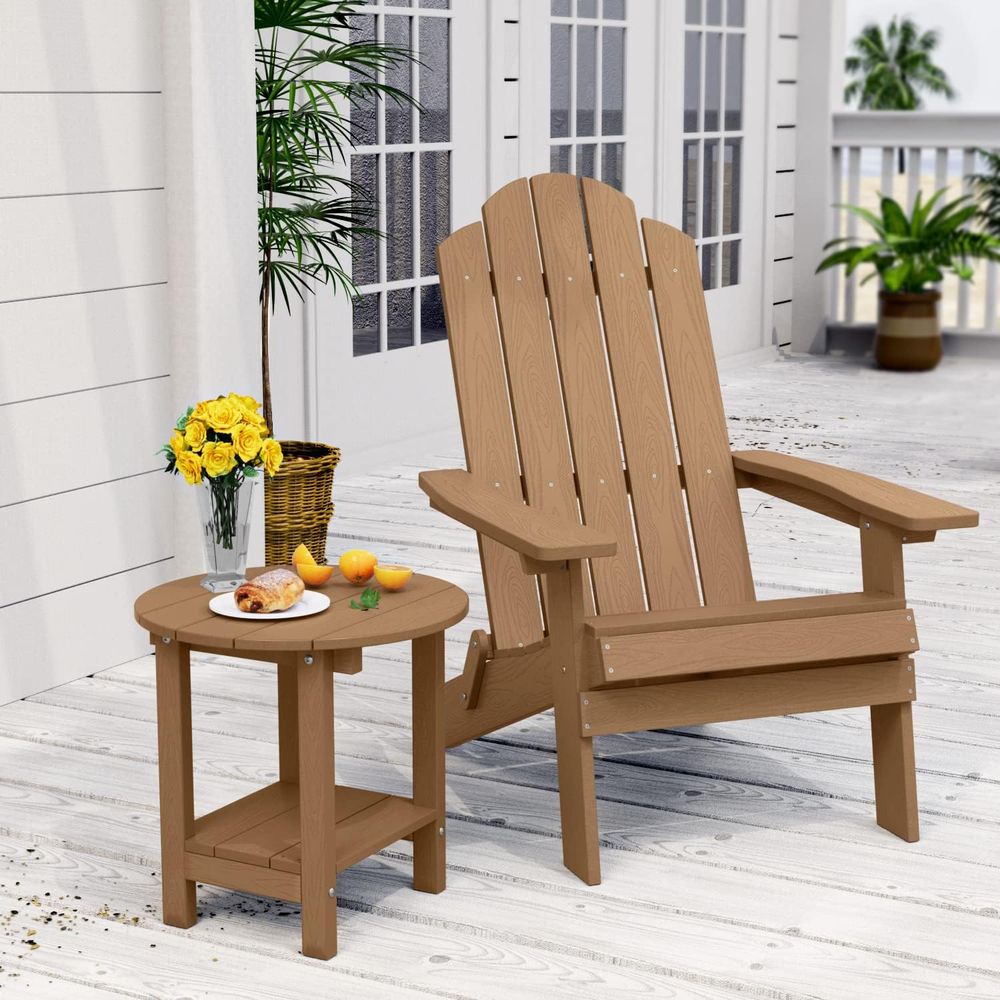 Mesa Lateral Externa de 18 Pol - Outdoor Furniture Wooden avaliação e preço