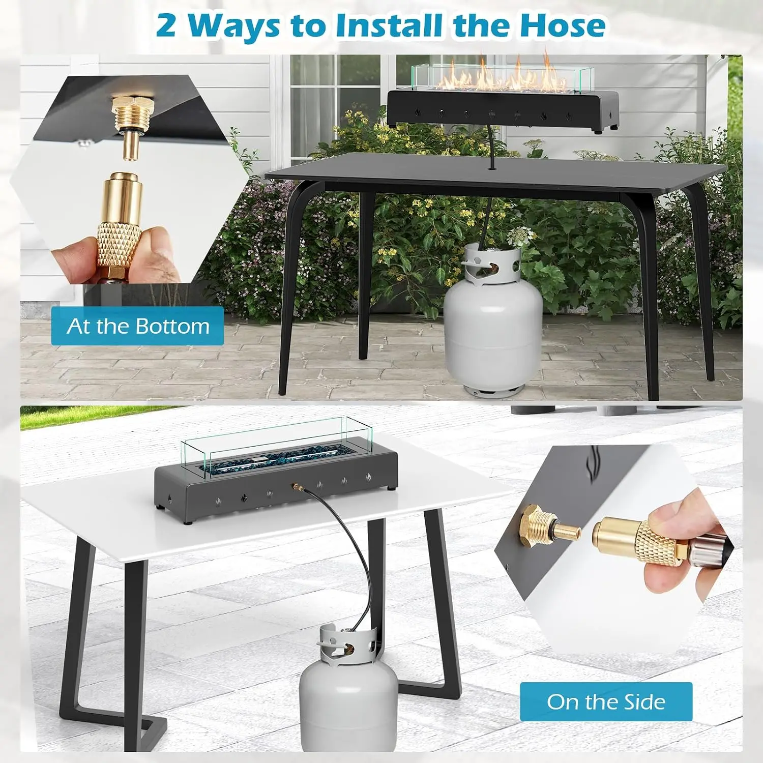 Fogueira de Mesa a Propano de  - Fire Pit Bowl avaliação e preço