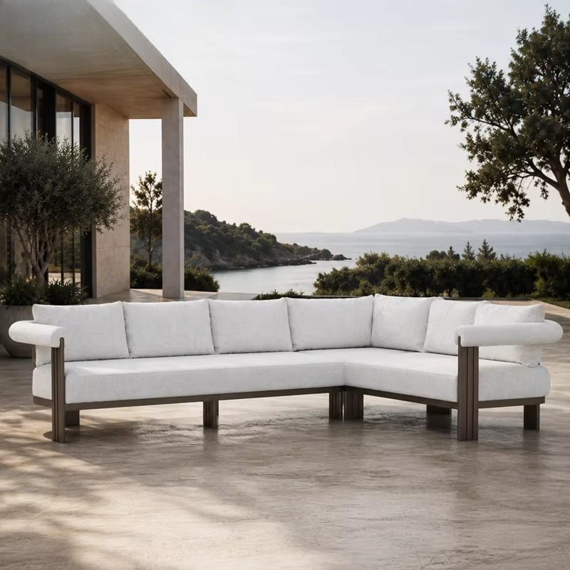 # Conjunto de Sofá de Luxo par - Outdoor Furniture L Shape avaliação e preço
