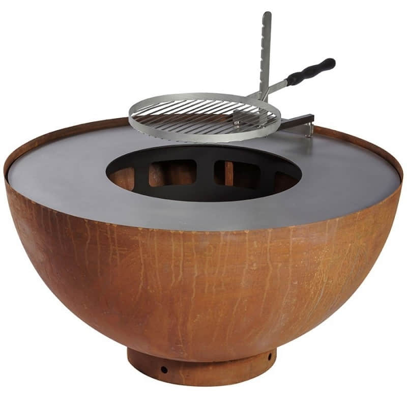 Grande tigela de fogo de aço C - Fire Pit Bowl avaliação e preço
