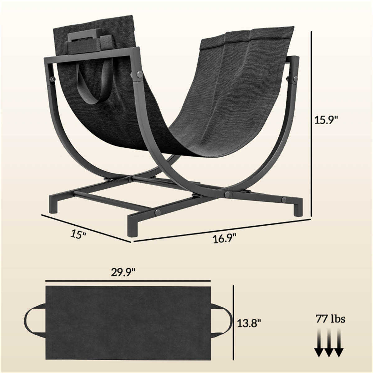 Suporte para Lenha de Madeira  - Outdoor Furniture Wooden avaliação e preço