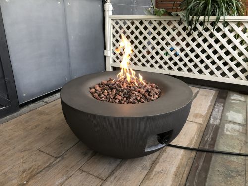 Piscinas Tigela de fogo ao ar  - Fire Pit Bowl avaliação e preço