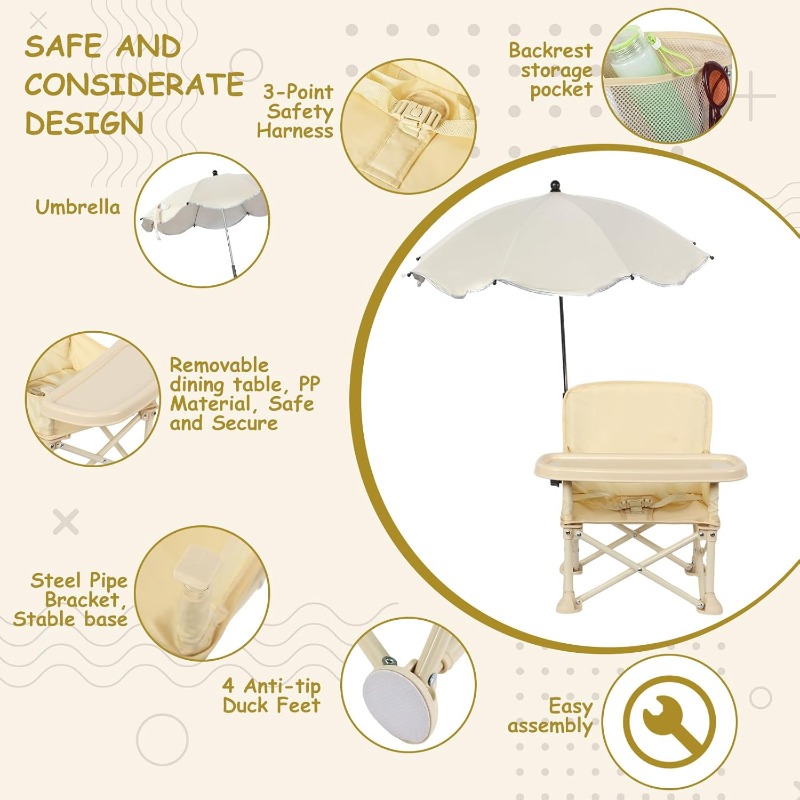 Cadeira de Praia para Bebê com - Outdoor Furniture Australia avaliação e preço