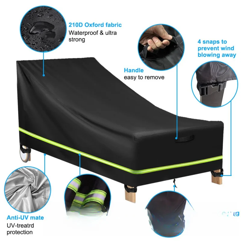 1pc 420d oxford pátio capa de  - Outdoor Furniture Cover Waterproof avaliação e preço