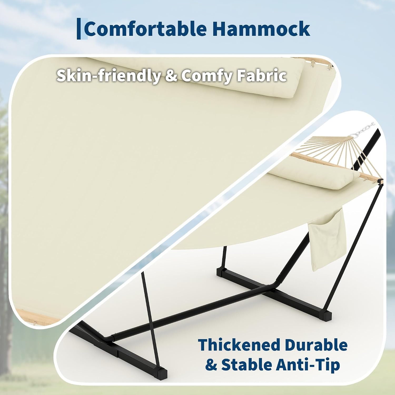 Rede de Descanso para 2 Pessoa - Outdoor Furniture Deals avaliação e preço