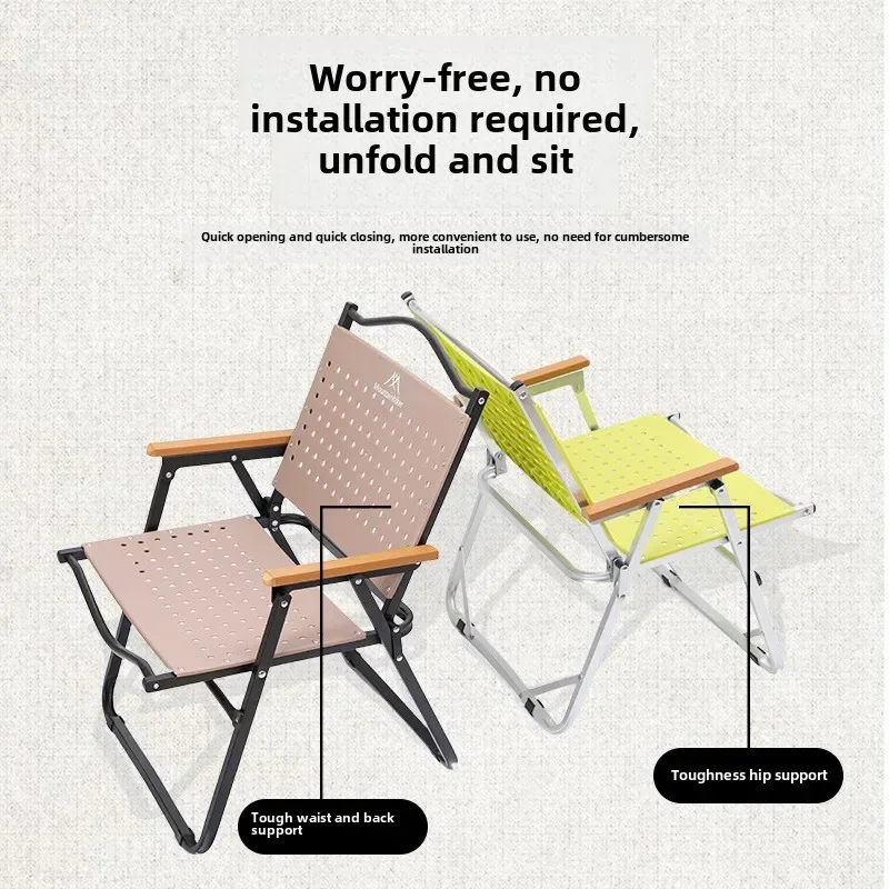 Cadeira de Camping MOUNTAINHIK - Outdoor Furniture Wooden avaliação e preço