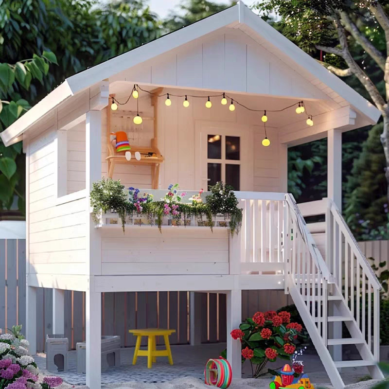 Jardim de infância playhouse m - Outdoor Furniture Wooden avaliação e preço