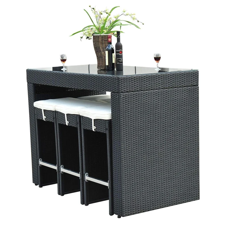 Conjunto de Bar em Rattan com  - Outdoor Furniture Europe avaliação e preço