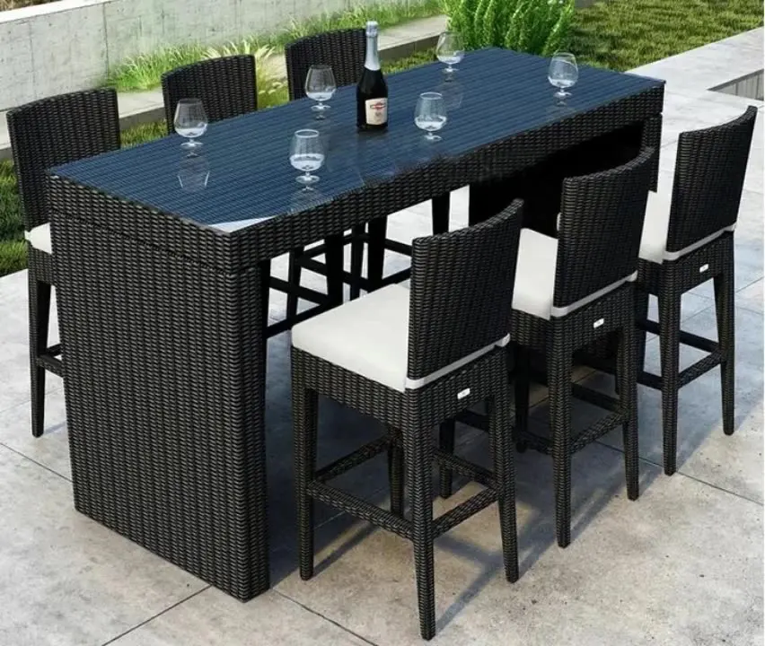 Conjunto de Bar em Rattan com  - Outdoor Furniture Europe avaliação e preço