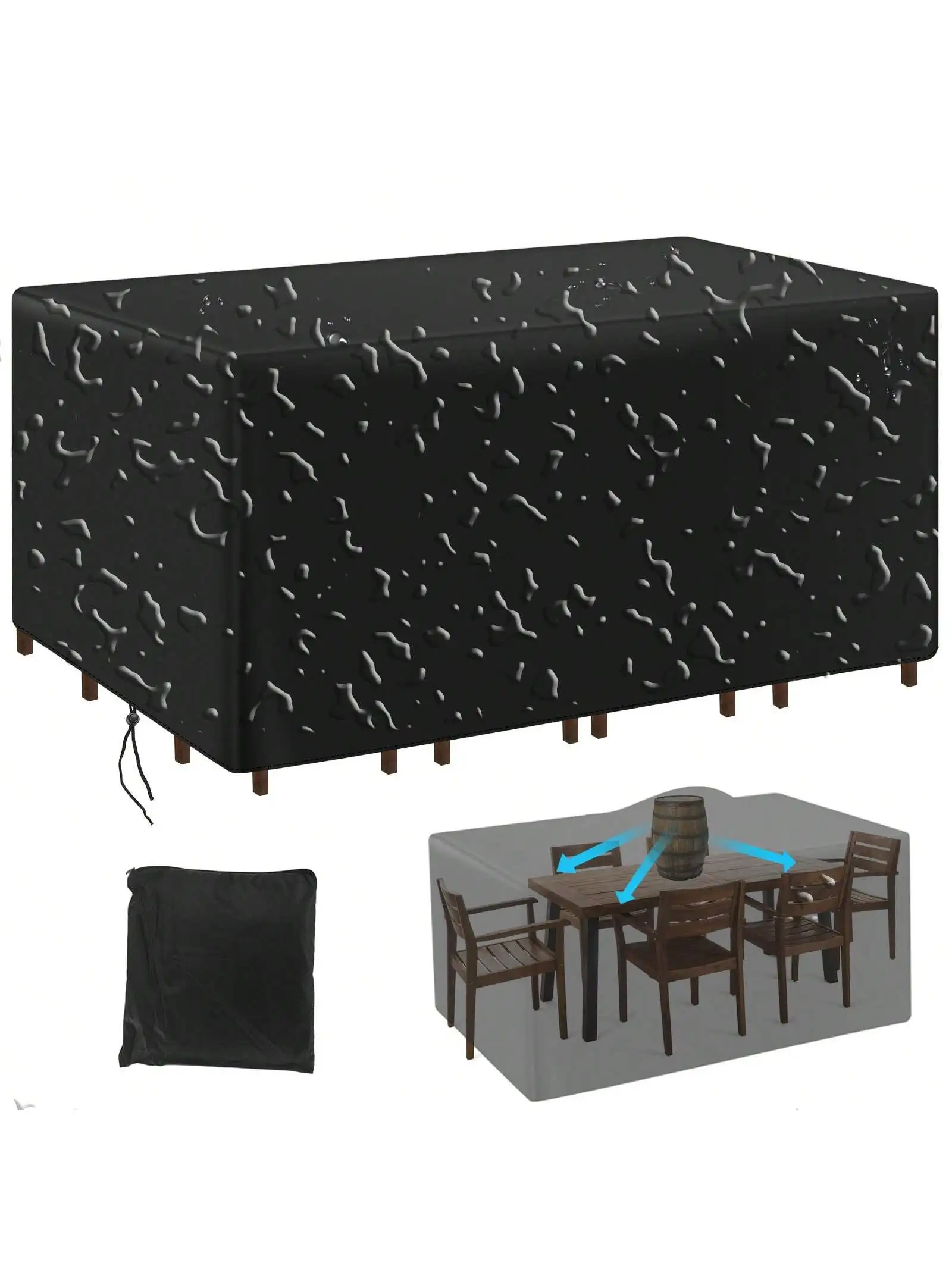 Capa Protetora Impermeável par - Outdoor Furniture Cover Waterproof avaliação e preço
