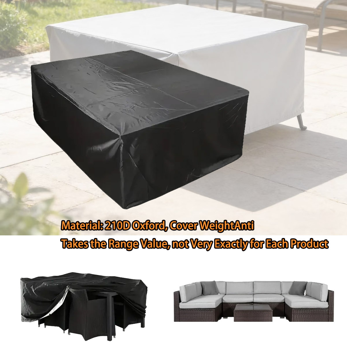 Capa para Móveis de Exterior e - Outdoor Furniture Cover Waterproof avaliação e preço