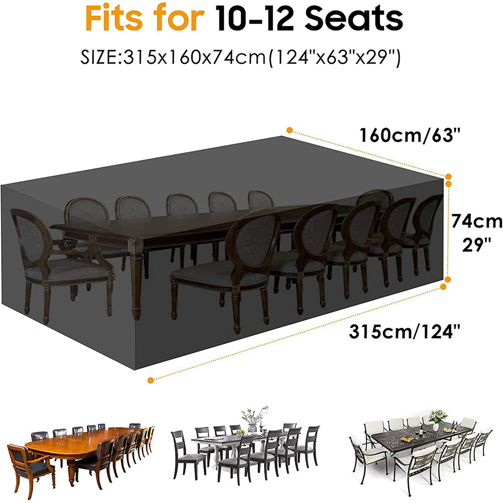 Capa Impermeável para Mesa de  - Outdoor Furniture Cover Waterproof avaliação e preço
