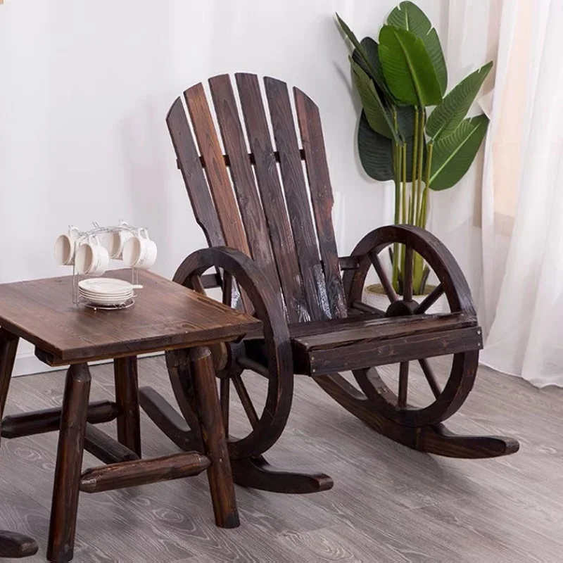 l Cadeira de balanço Adirondac - Adirondack Chair Wood avaliação e preço