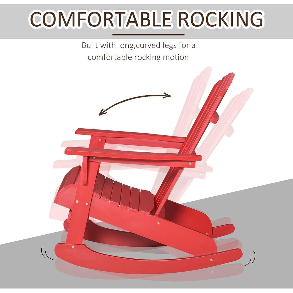 Cadeira de Balanço Adirondack  - Adirondack Chair Wood avaliação e preço
