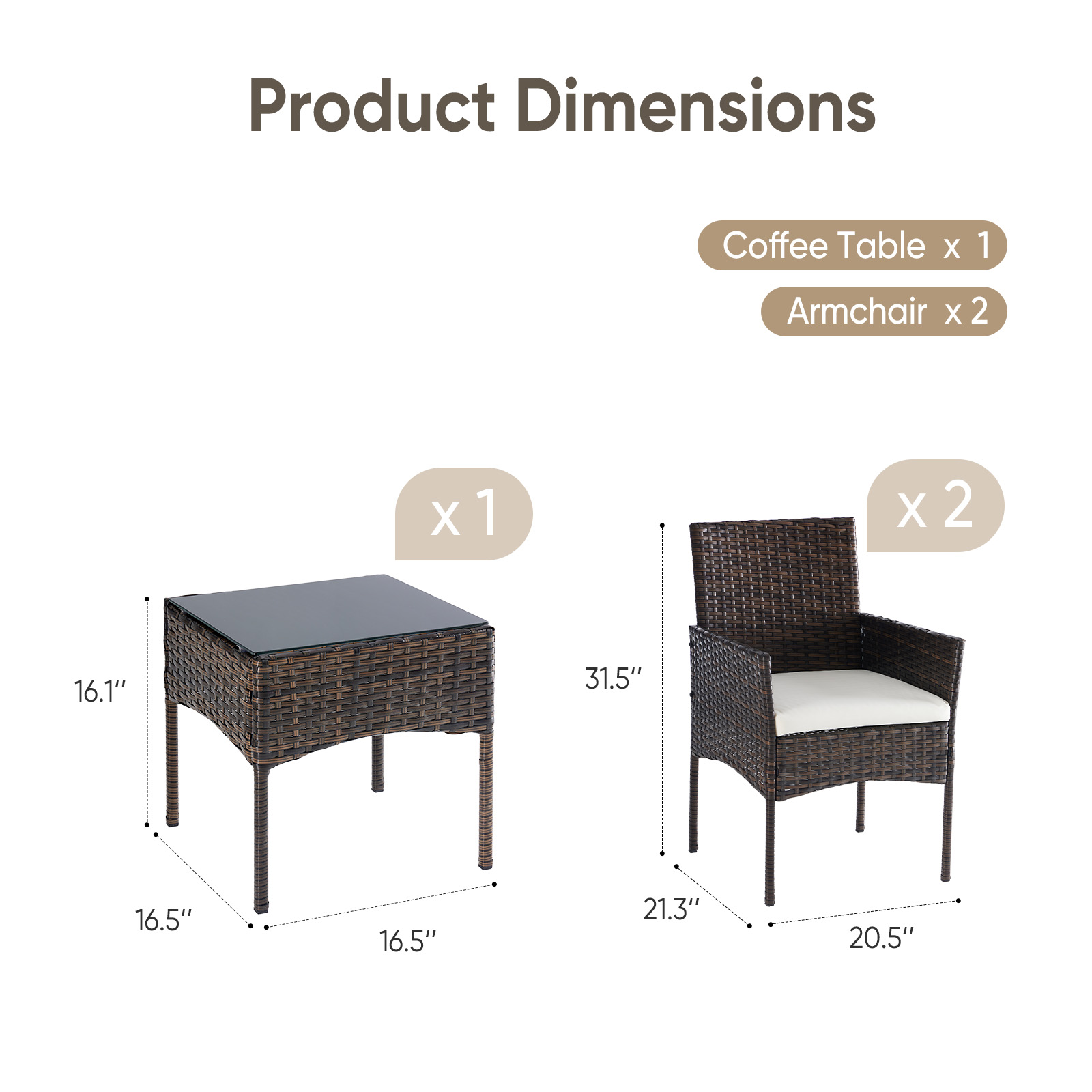 Conjunto de Móveis para Pátio  - Outdoor Furniture Deals avaliação e preço