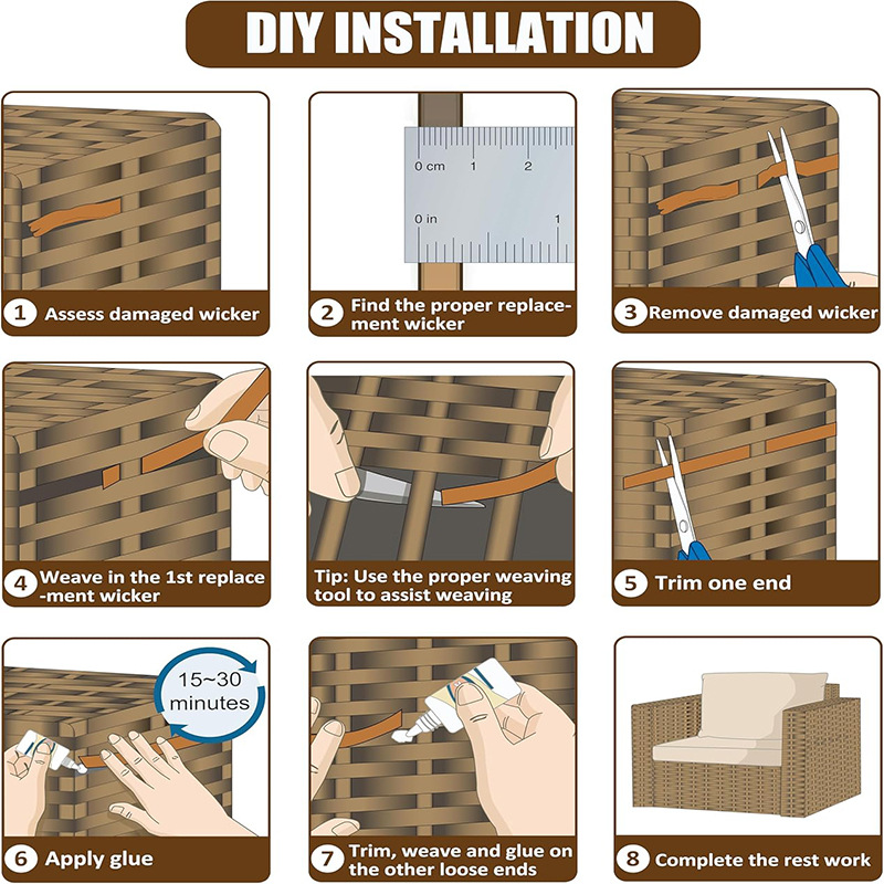 Material de Reparo para Trama  - Outdoor Furniture Restoration avaliação e preço