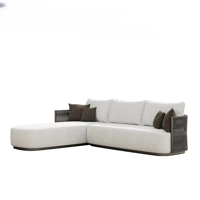 Conjunto de pátio jardim pisci - Outdoor Furniture L Shape avaliação e preço