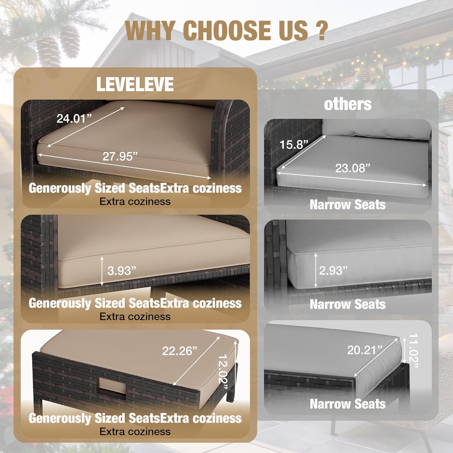 Conjunto de Móveis para Pátio  - Outdoor Furniture Deals avaliação e preço