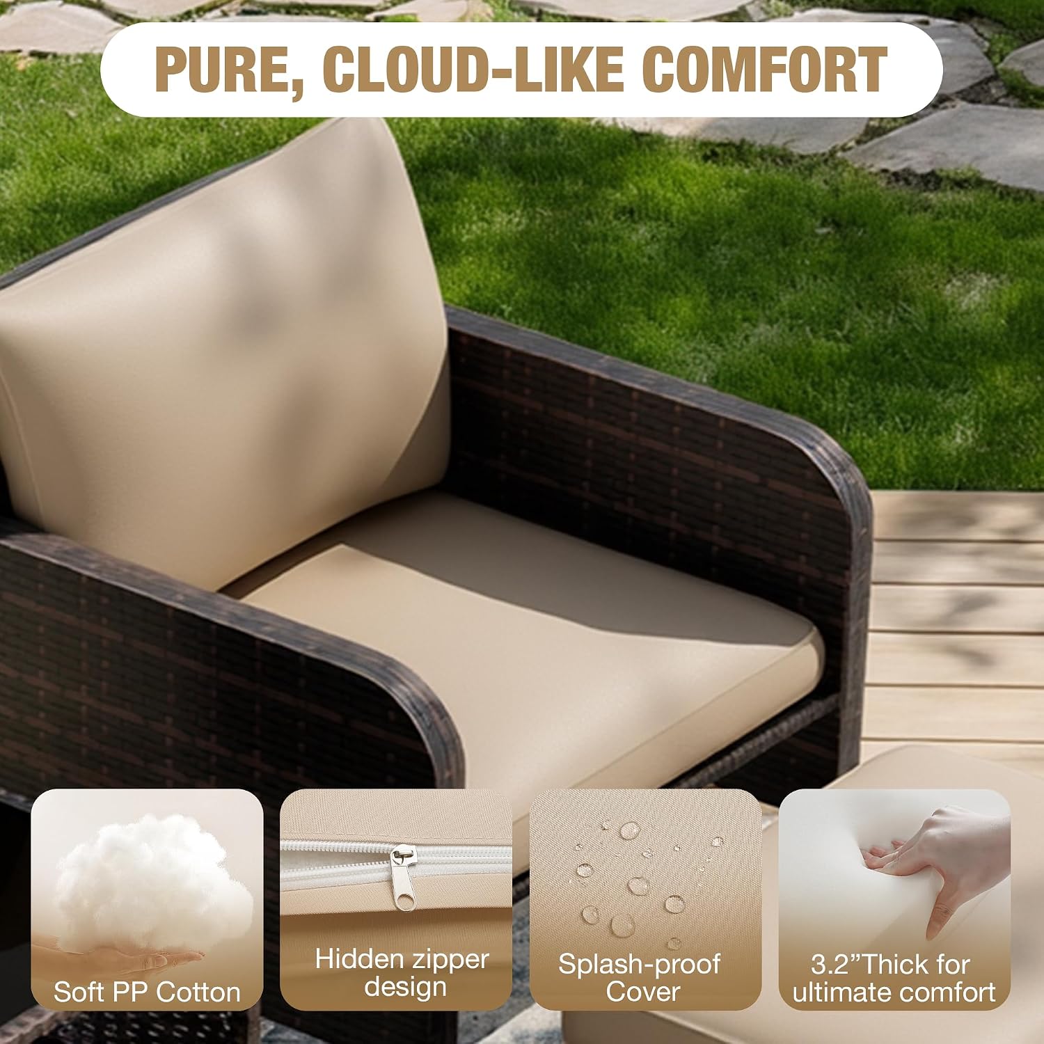 Conjunto de Móveis para Pátio  - Outdoor Furniture Deals avaliação e preço