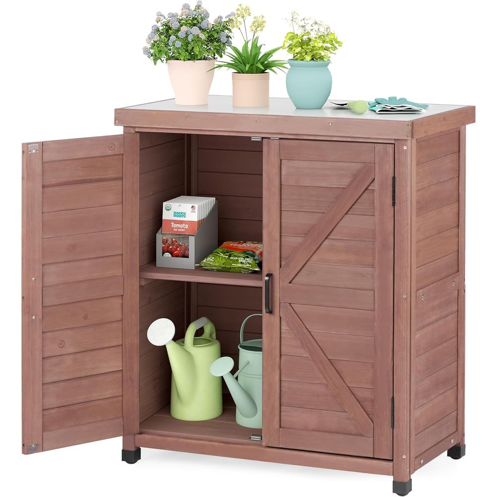 Armário de Armazenamento Exter - Outdoor Furniture Wooden avaliação e preço