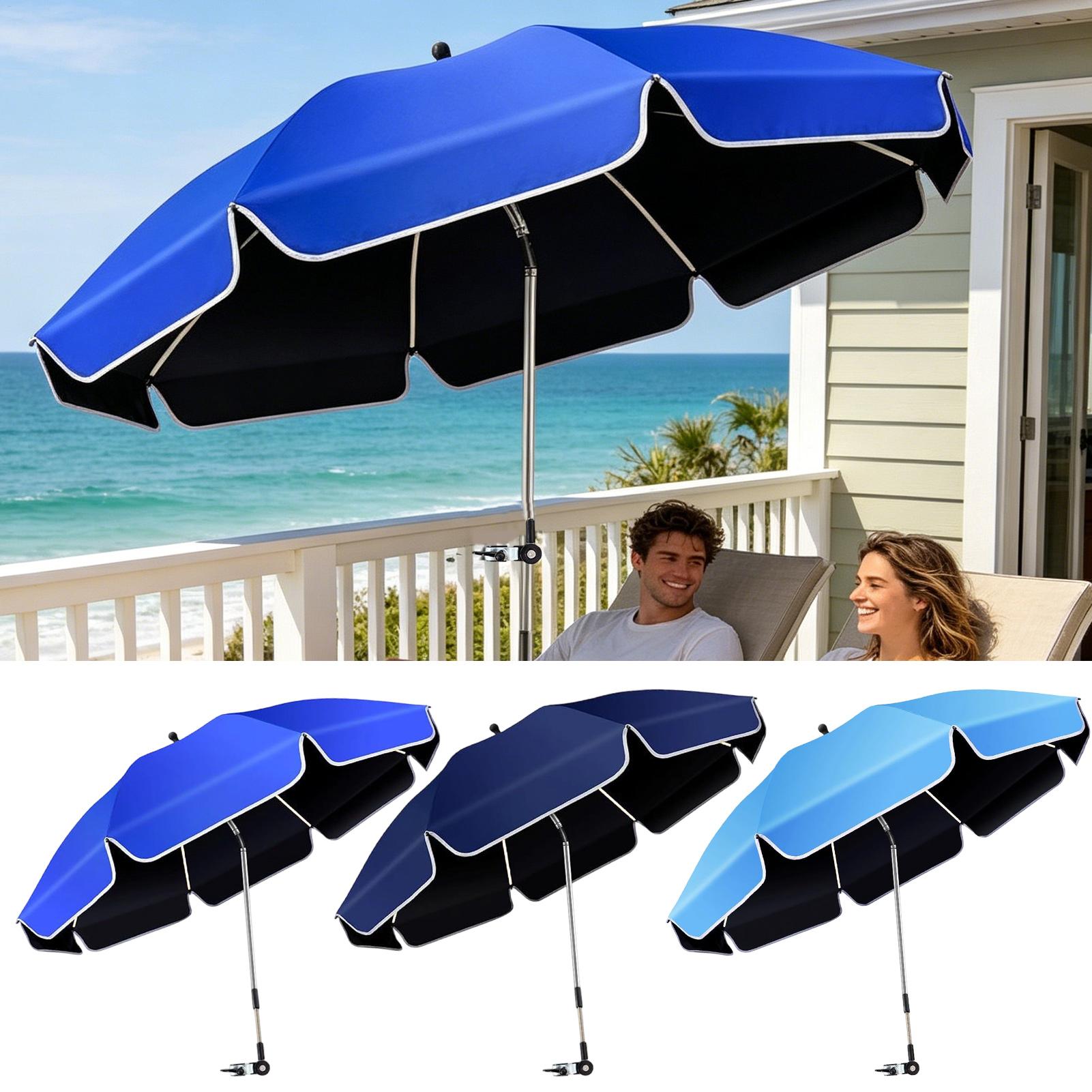 Guarda-sol de praia à prova d' - Outdoor Furniture With Umbrella avaliação e preço