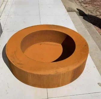 -Corten aço queima de madeira  - Fire Pit Bowl avaliação e preço