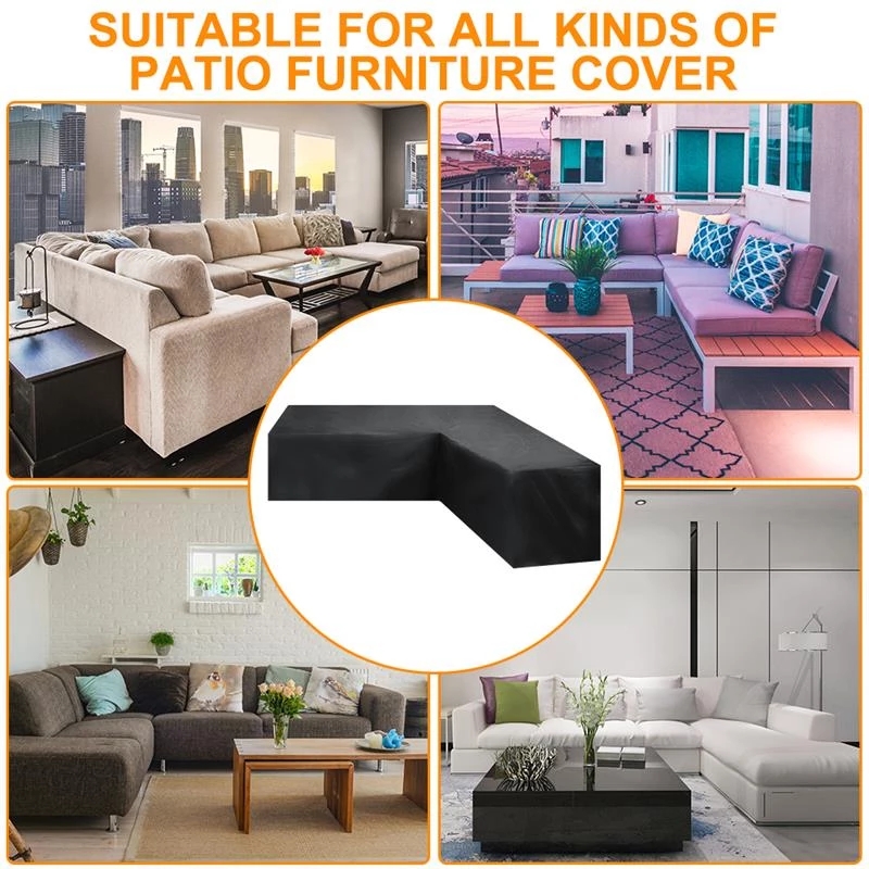 Capa impermeável para sofá de  - Outdoor Furniture L Shape avaliação e preço